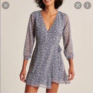 Abercrombie & Fitch Chiffon Wrap Dress